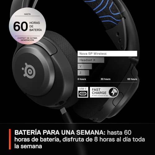 Thumbnail 4 de SteelSeries Arctis Nova 5P 60 h