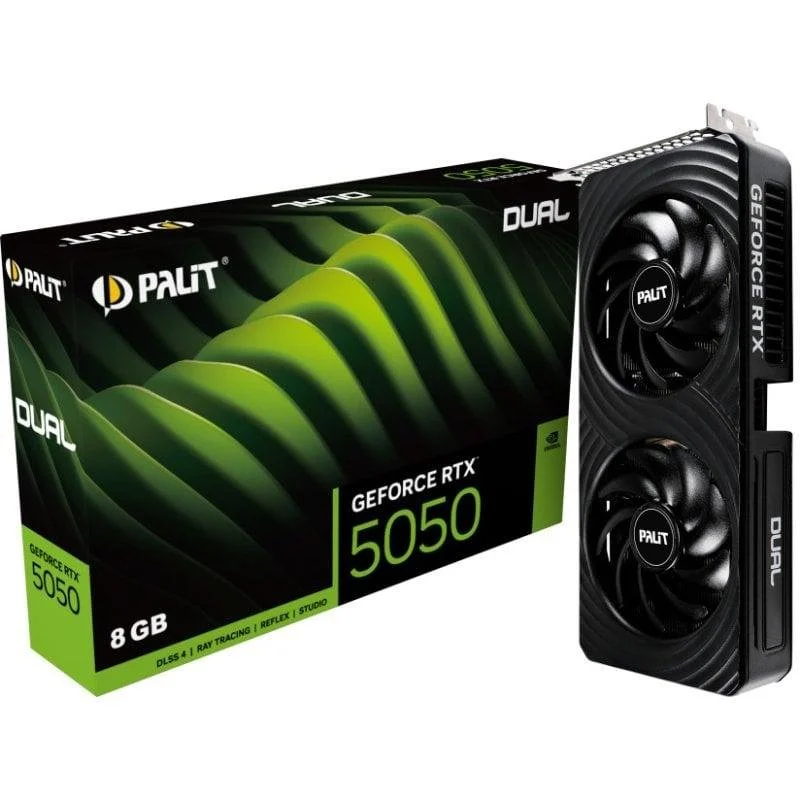 Detalle de Palit GeForce RTX 5050 Dual 8GB