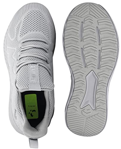 Detalle 2 de Feethit Scarpe Uomo Running Sportive Corsa Palestra Tennis Sneaker Grigio 42