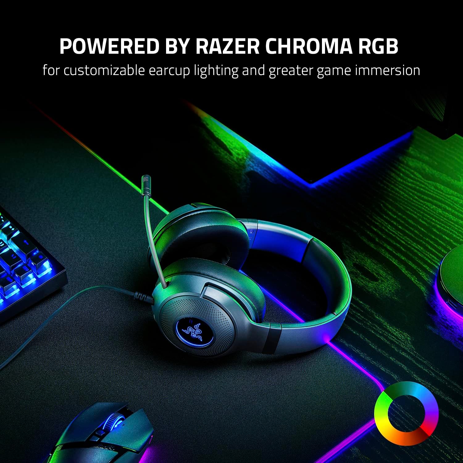 Thumbnail 6 de Razer Kraken V3 X Wired USB Gaming Headset 7.1