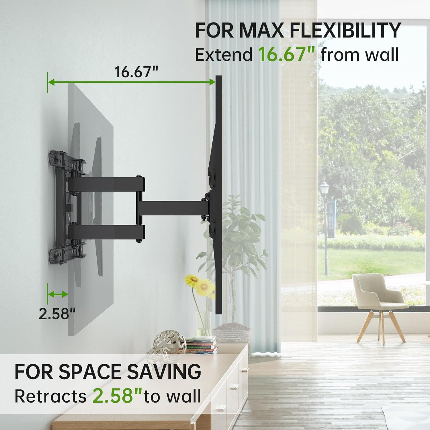 Thumbnail 4 de USX MOUNT TV Wall Mount for 42-84" TVs 110 lbs