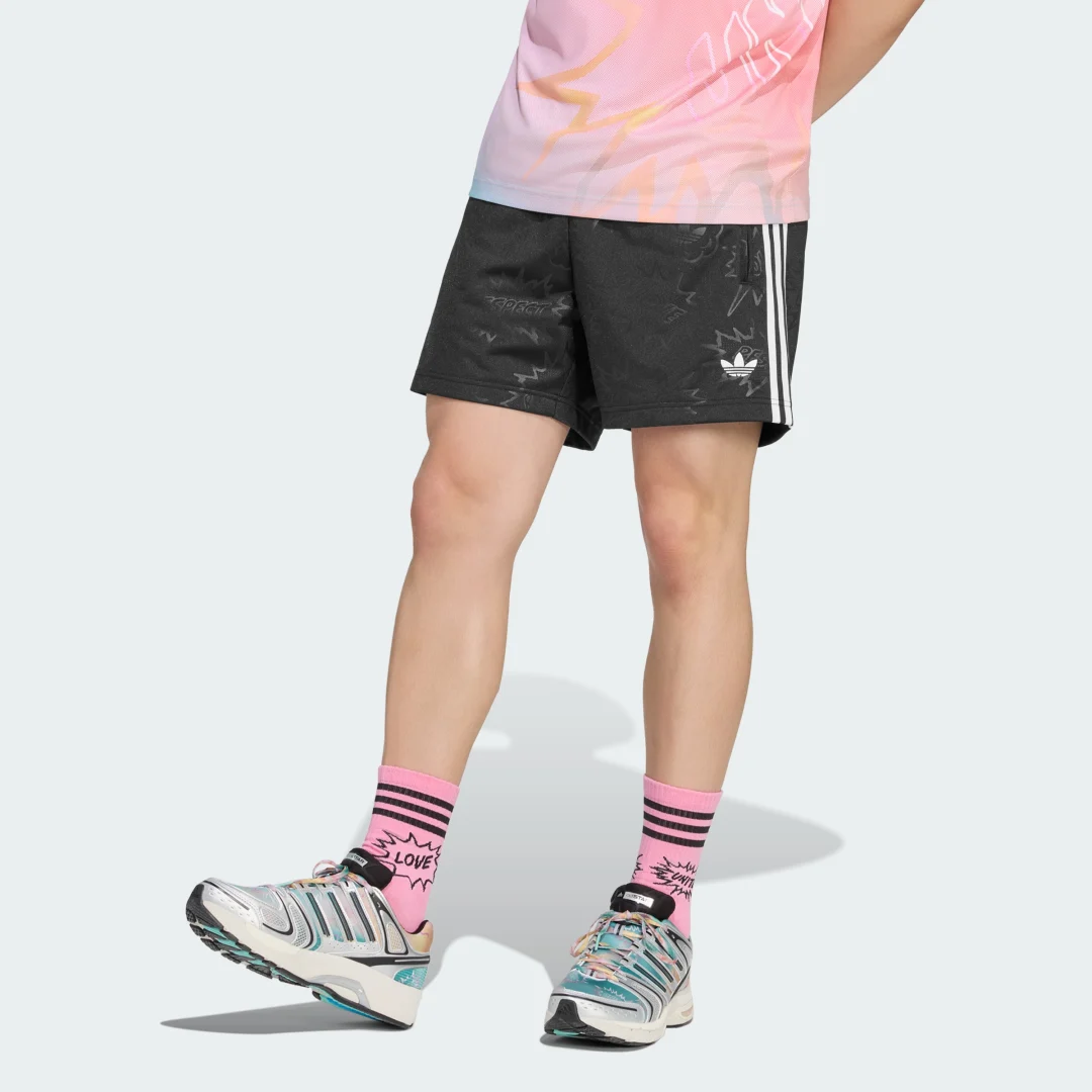 Thumbnail 2 de Pantalón corto Adidas Love Unites EMB 3S negro