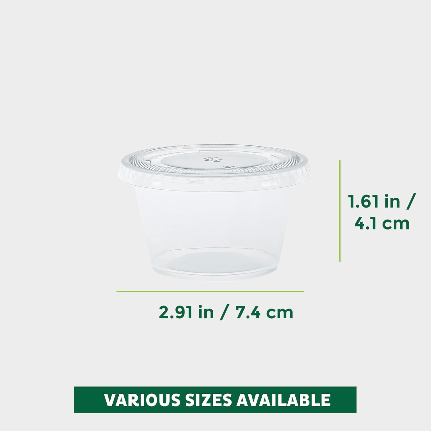 Thumbnail 2 de Freshware Portion Cups 4 oz 🍽️