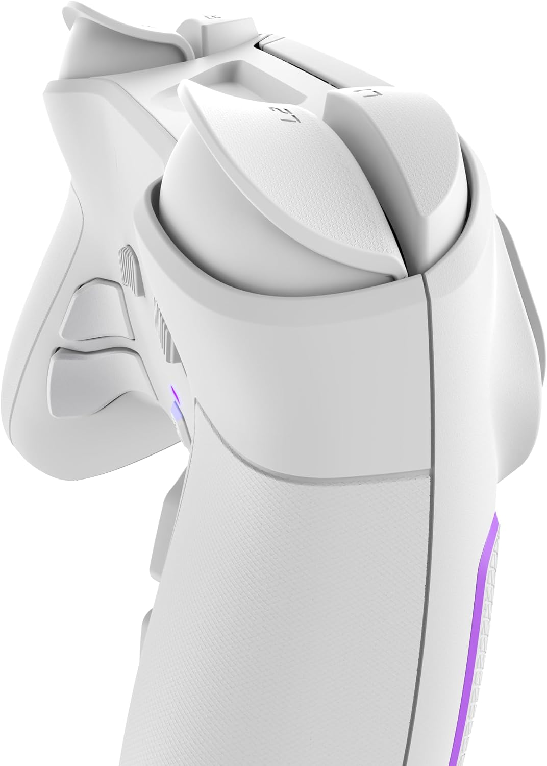 Detalle de PDP Victrix Pro BFG mando gaming inalámbrico blanco