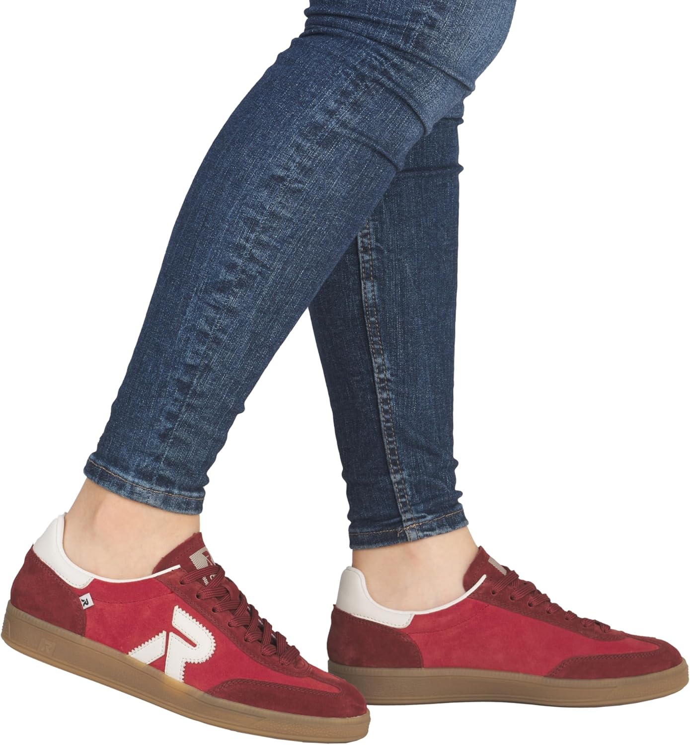Thumbnail 1 de Rieker Sneaker Low Blau aus echtem Leder mit herausnehmbarer Komfort-Einlegesohle
