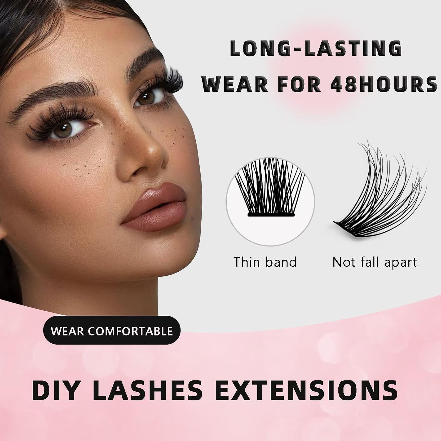 Thumbnail 4 de catlinez Pestañas Postizas Cluster Lashes Kit 280 pcs