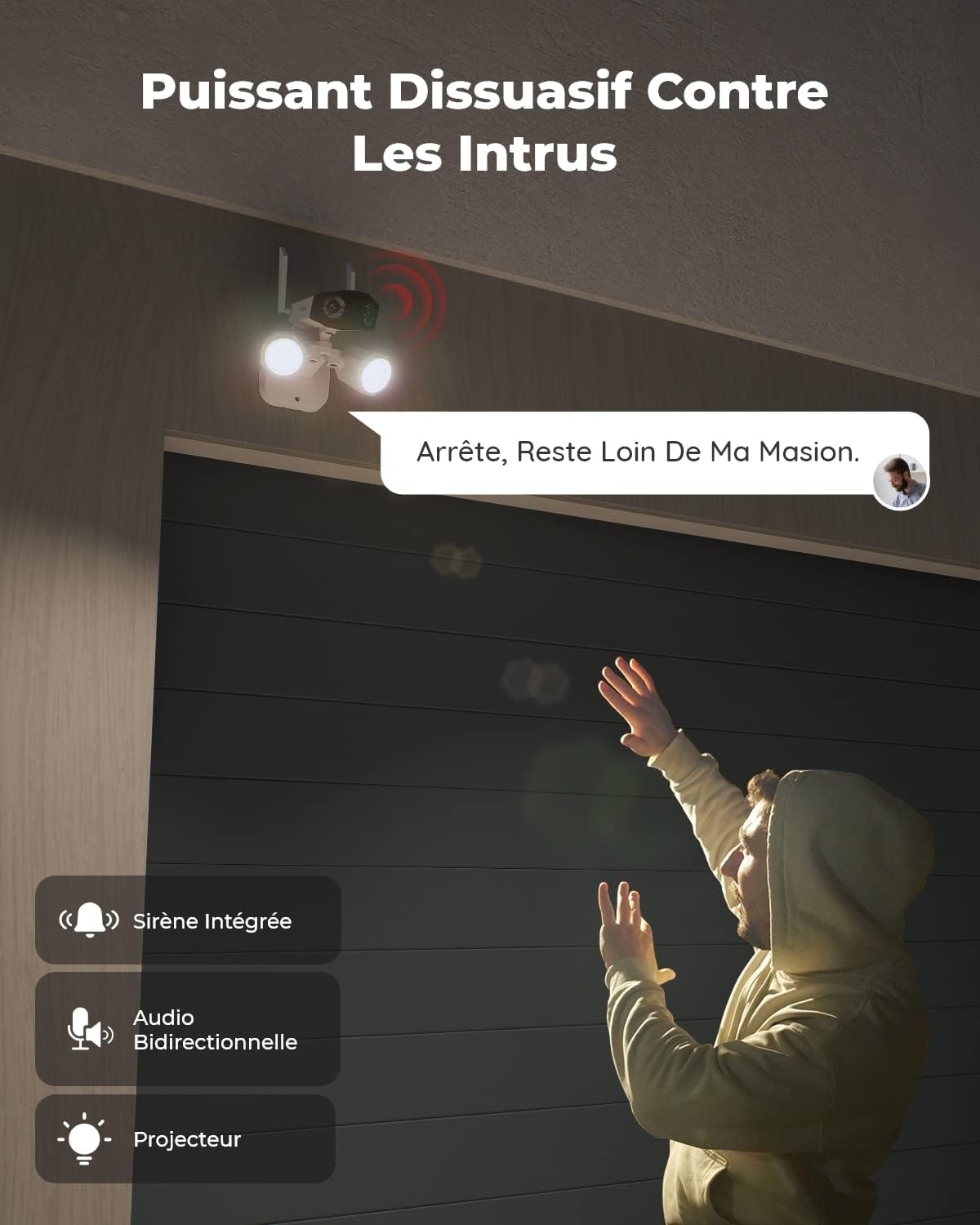 Thumbnail 4 de Reolink 4K Caméra de surveillance extérieure 8MP 180°