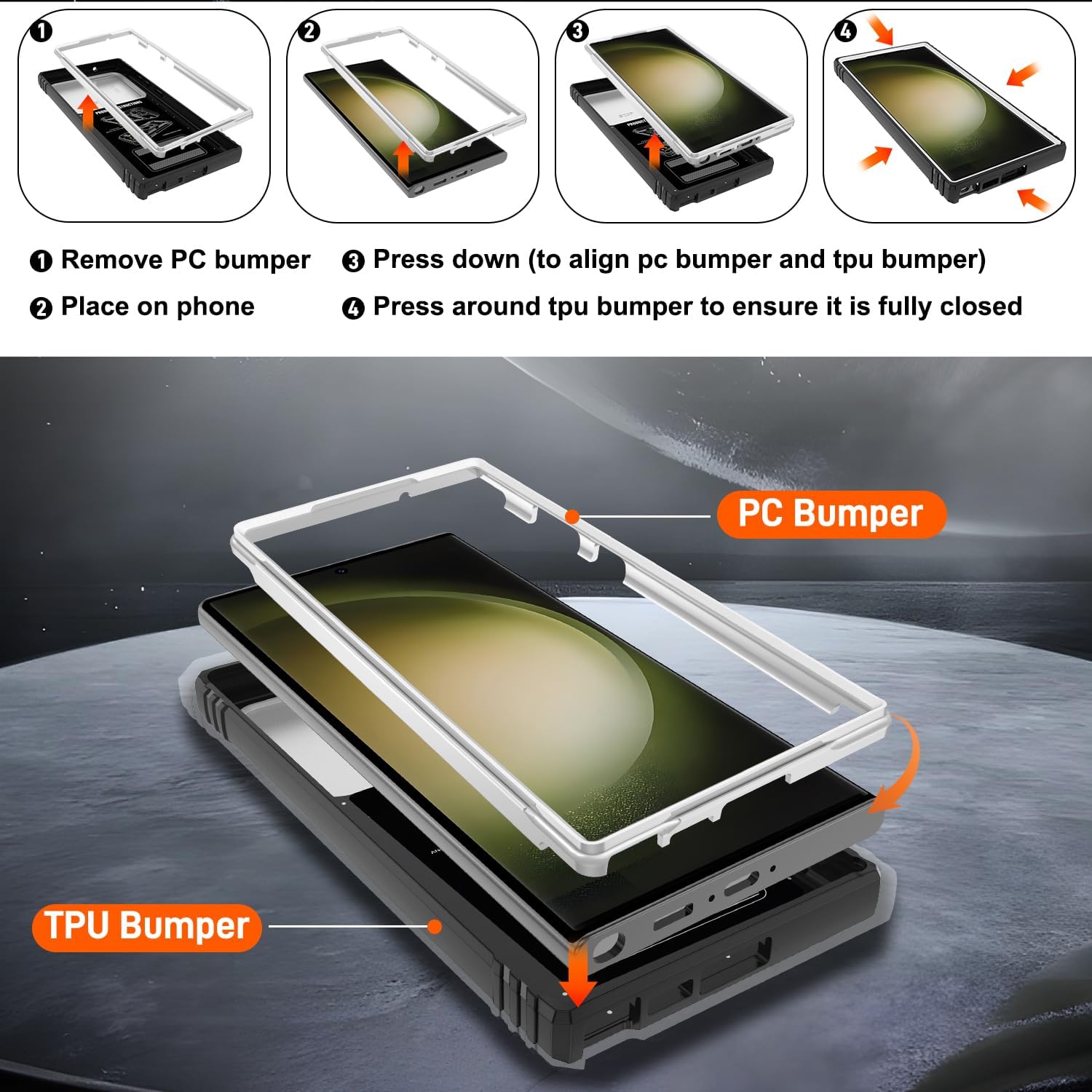 Detalle 2 de Gritup Samsung Galaxy S23 Ultra Case