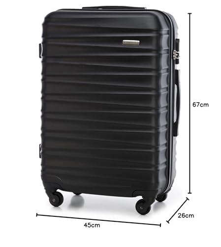 Thumbnail 10 de WITTCHEN Valigia Media Trolley in ABS, 67 x 45 x 26 cm, 4 ruote, serratura a combinazione