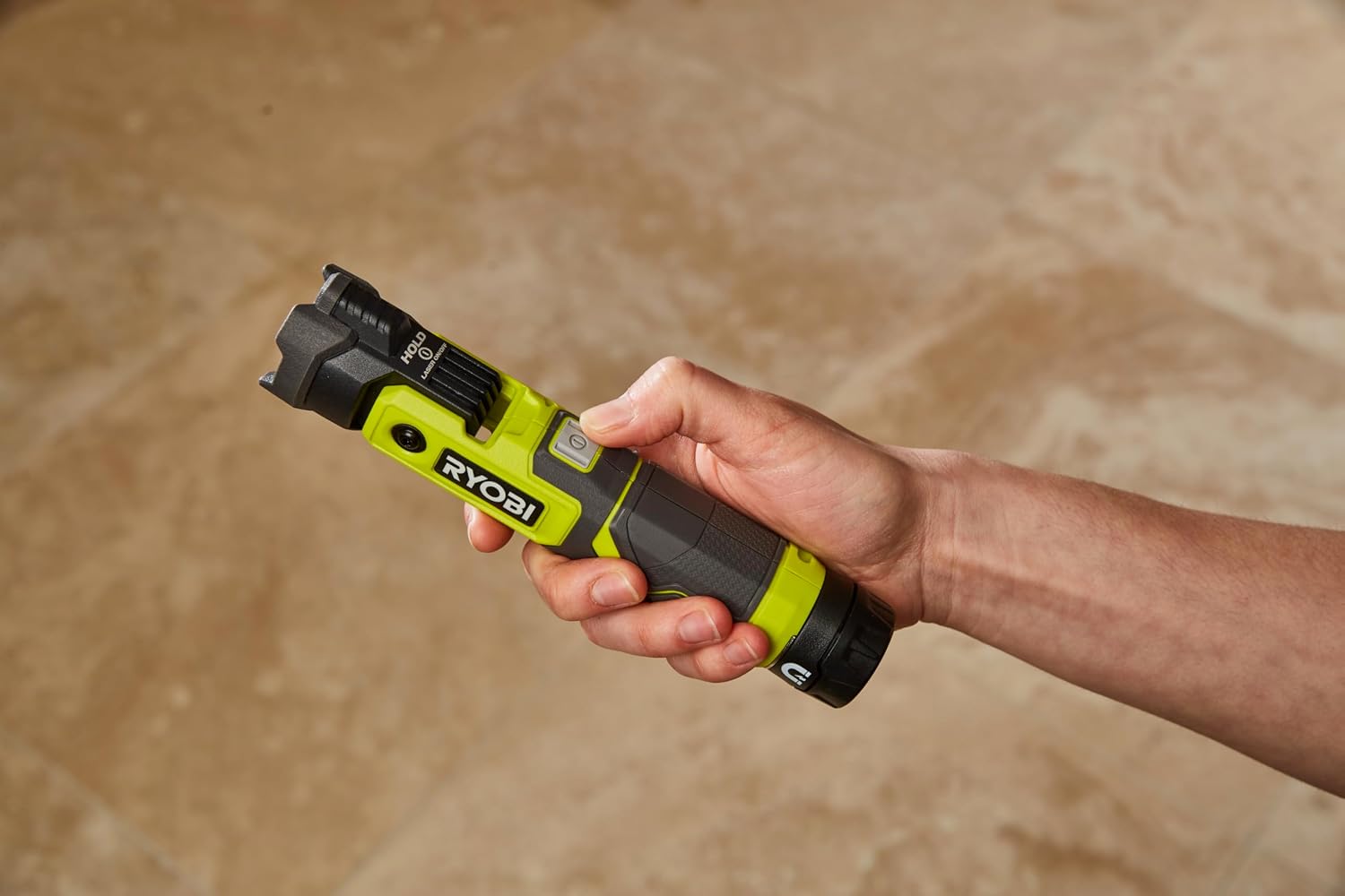 Detalle de RYOBI RLP4-0 Torcia Orientabile LED 4V USB – 640 Lumen, base magnetica e luce multifunzione