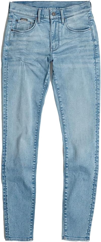 Detalle de G-STAR 3301 Skinny Jeans for women with high waist, 5-pocket classic fit