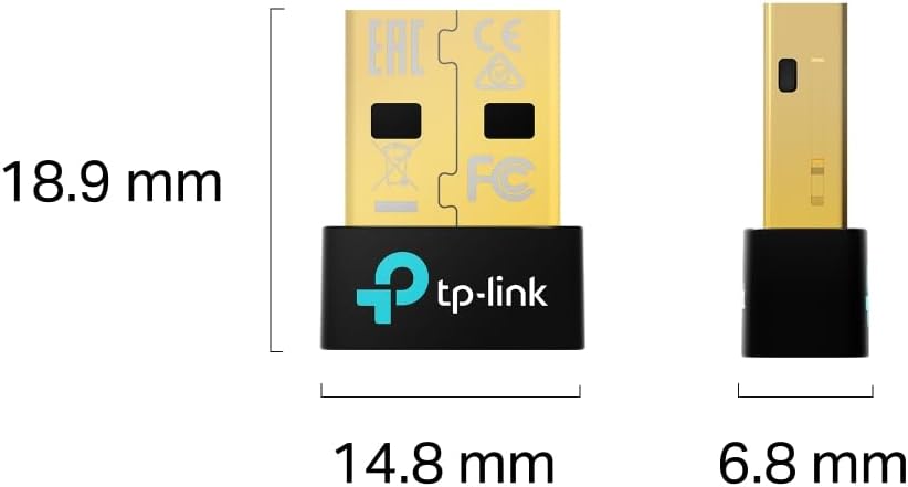 Detalle de TP-Link UB600 Bluetooth 6.0 USB Adapter (Nano dongle) for PC & laptops