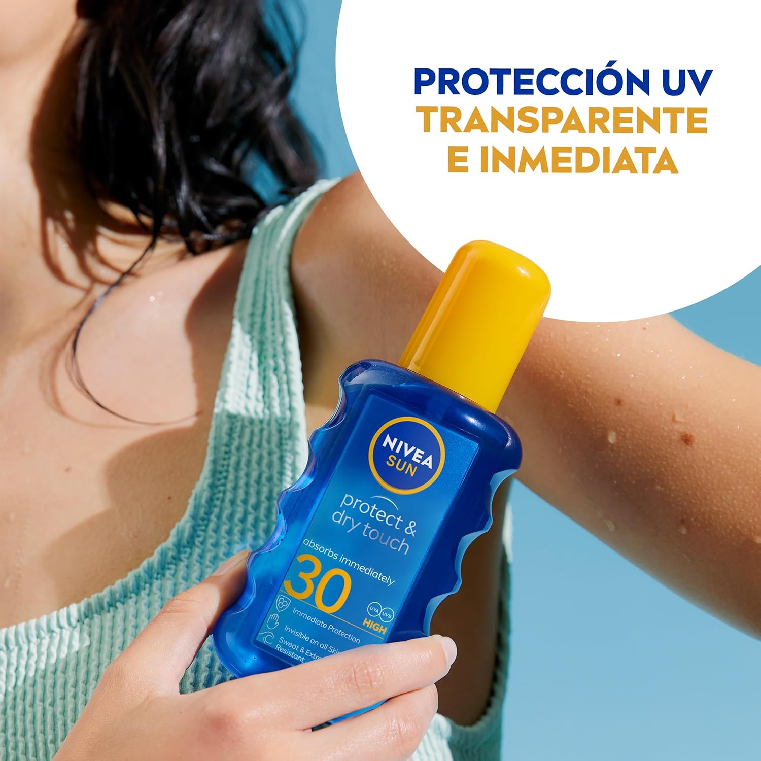 Thumbnail 1 de NIVEA SUN Spray Solar Protege & Refresca FP30 💧 200ml
