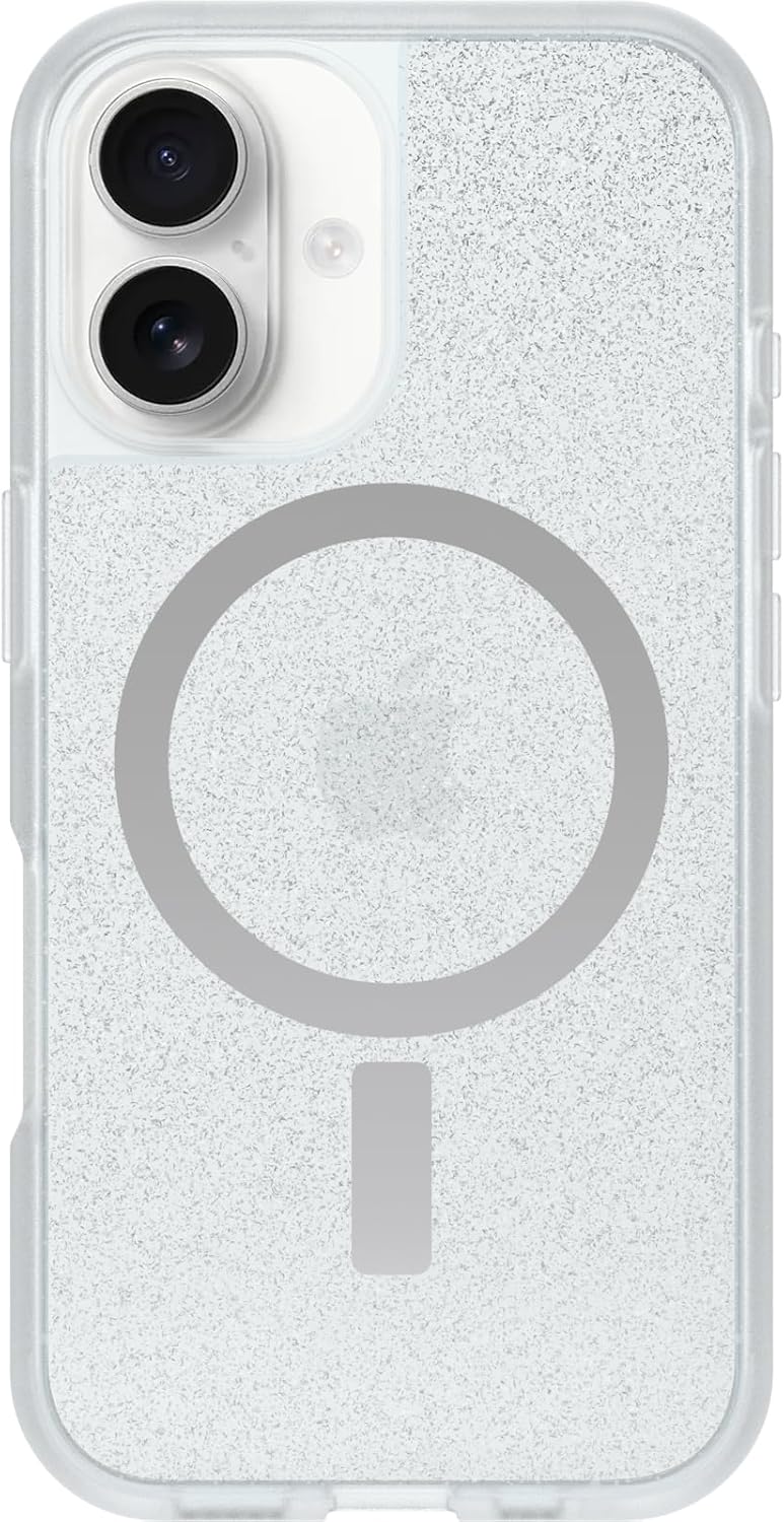 Thumbnail 6 de OtterBox React Series MagSafe pour iPhone 16 Pro Max - Étui ultra-mince, antichoc et recyclé (Stardust/Transparent)