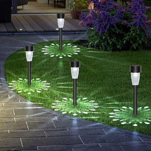Thumbnail 6 de Aigostar 24 LEDs Luz Solar Exterior para Jardín: iluminación LED solar de césped con patrones