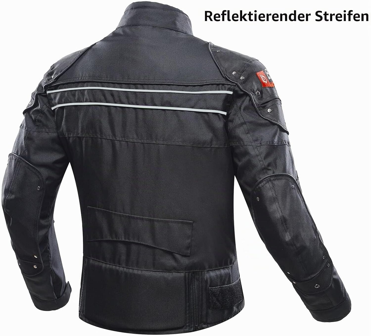 Thumbnail 6 de BORLENI Motorradjacke Herren Winddicht XXL