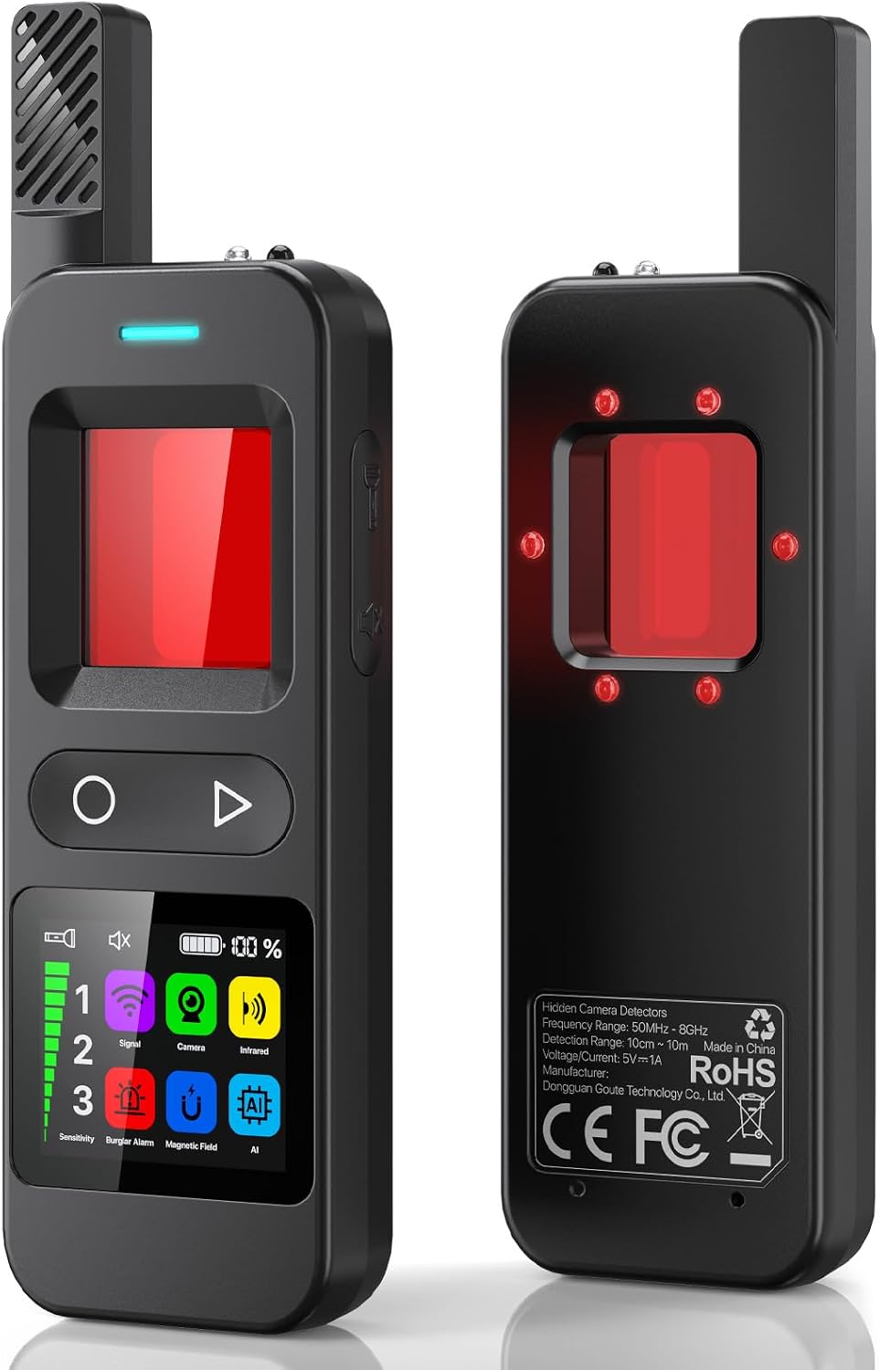 Detalle de Hidden Camera Detector with 6 Detection Modes