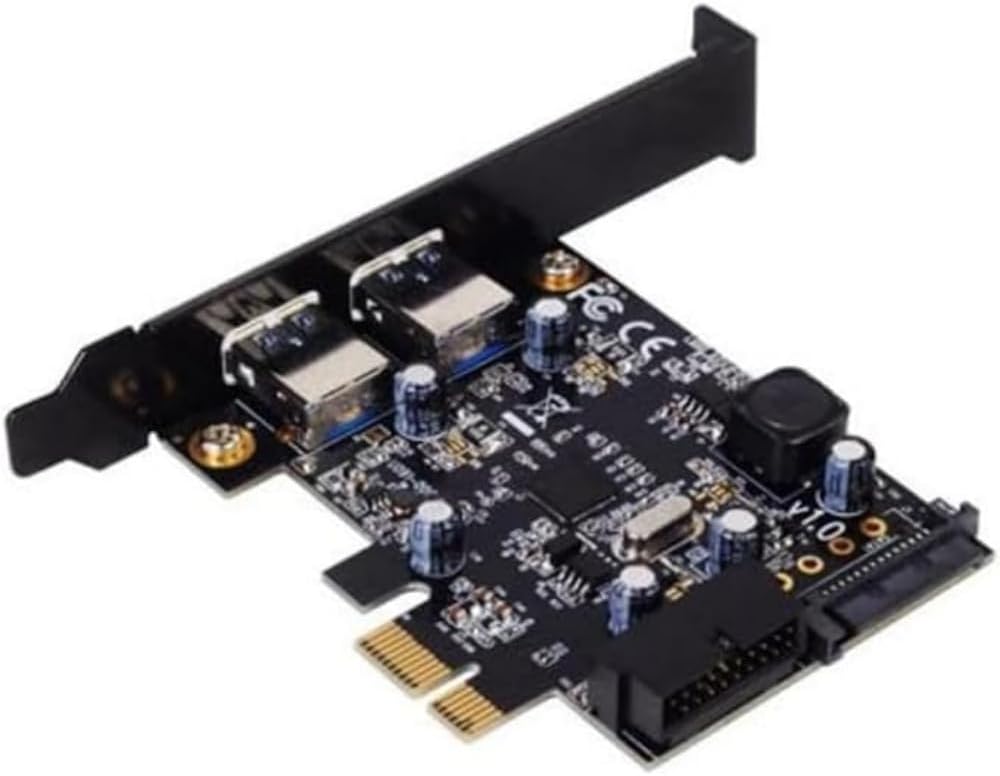 Detalle 1 de SilverStone SST-ECU05 – karta PCI-E z USB-C 10 Gb/s i portami USB 3.0