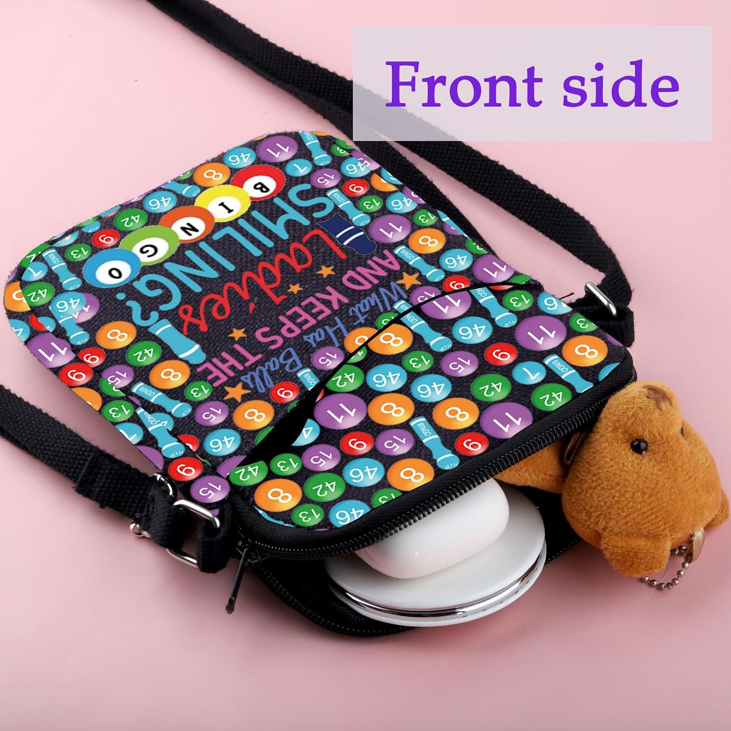 Detalle 2 de AATOP Bingo Crossbody Bag 8.45in