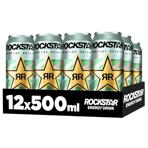 Thumbnail 1 de Rockstar Energy Drink Zero Sugar Watermelon Kiwi, 12x500ml – koffeinhaltig