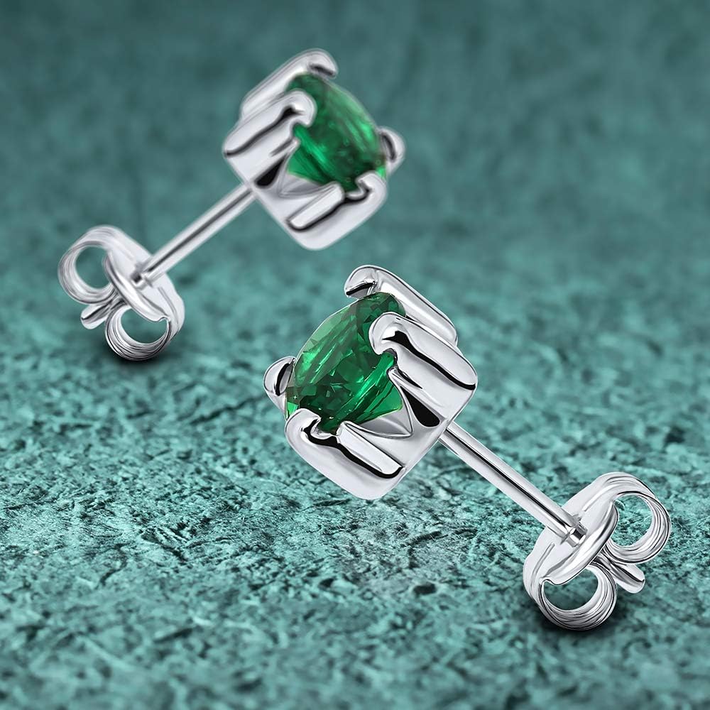Detalle 2 de Miore Pendientes esmeralda 0,85 Ct