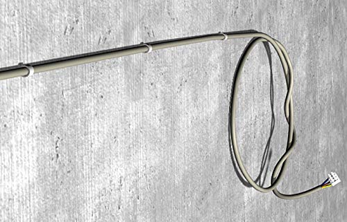 Detalle de fischer Clip Ft 20 100 unidades – abrazaderas PVC