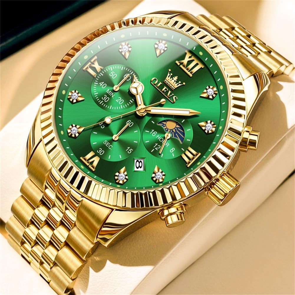 Detalle 2 de OLEVS Men's Watch, Stainless Steel