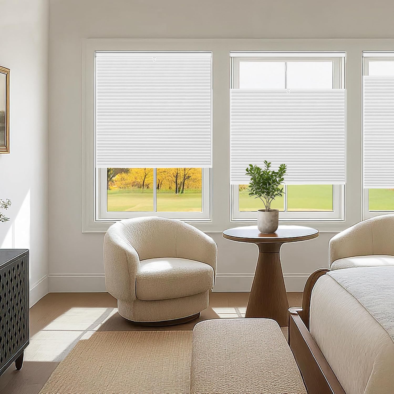 Detalle 1 de LazBlinds Cellular Shade 27" W x 64" H