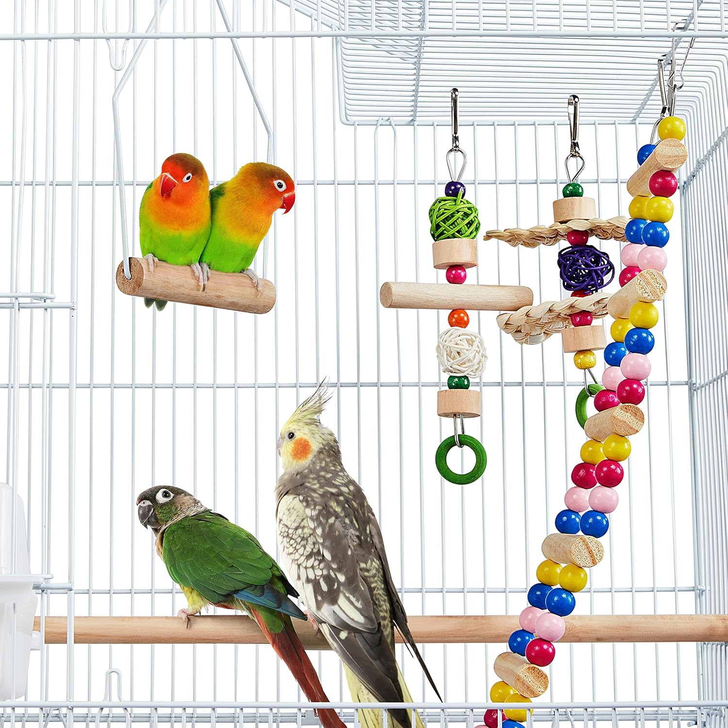 Detalle 2 de Yaheetech Bird Cage 99cm Parrot Cage
