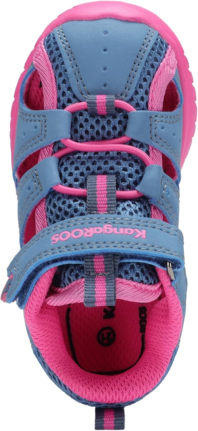 Detalle de KangaROOS Ki-Rock Lite V, sandales mixte enfant – confort et ajustement pour petits pieds