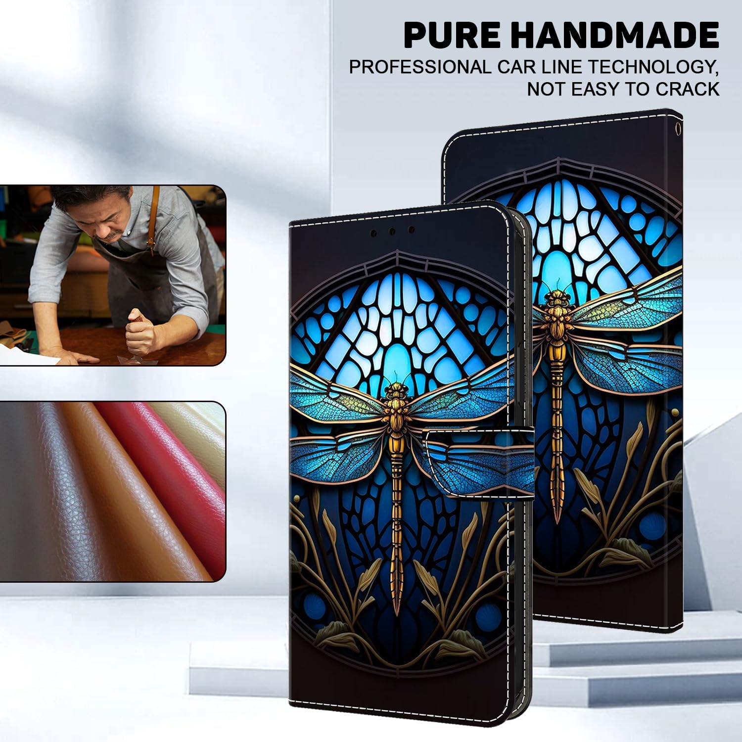 Thumbnail 6 de BOLELAW Wallet Case für Samsung Galaxy A26/A17 – stoßfestes PU-Leder mit Magnetverschluss & Standfunktion