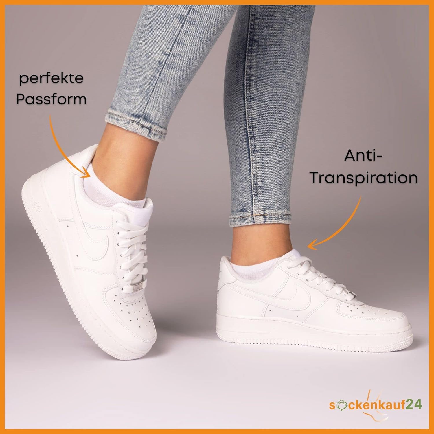 Thumbnail 2 de 10 | 20 | 30 Paar Sneaker Socken Herren Damen – Schwarz, Weiß, Grau, Baumwolle