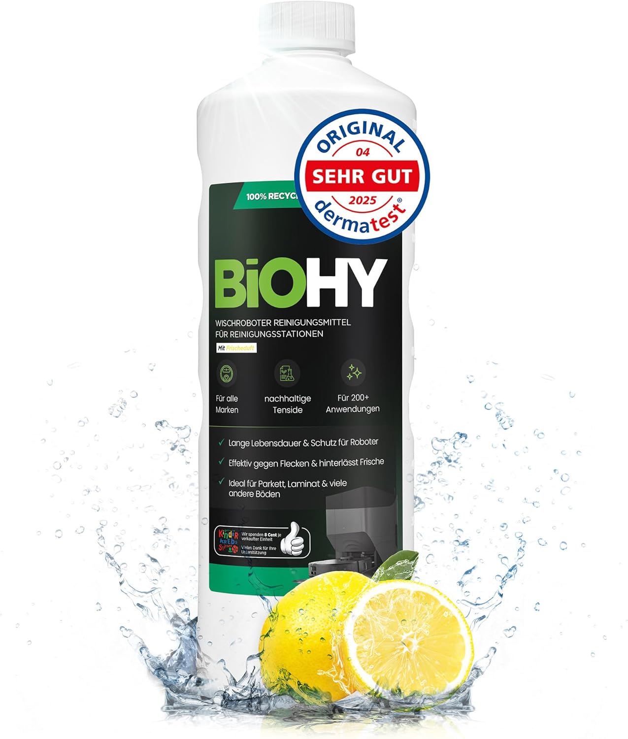 Detalle de BiOHY Wischroboter Reinigungsmittel 1 L