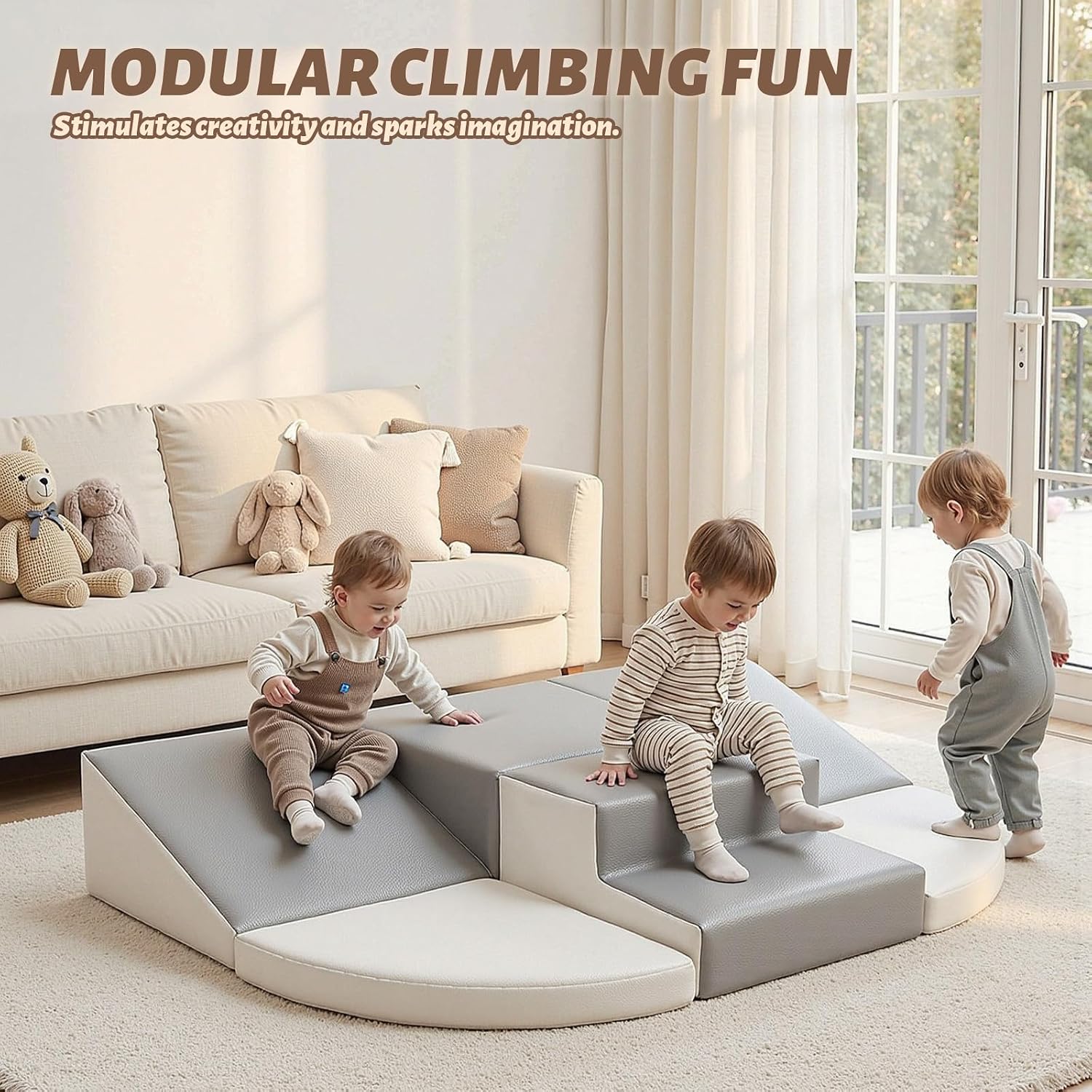 Thumbnail 6 de JungleDove Soft Play Set 6 foam blocks