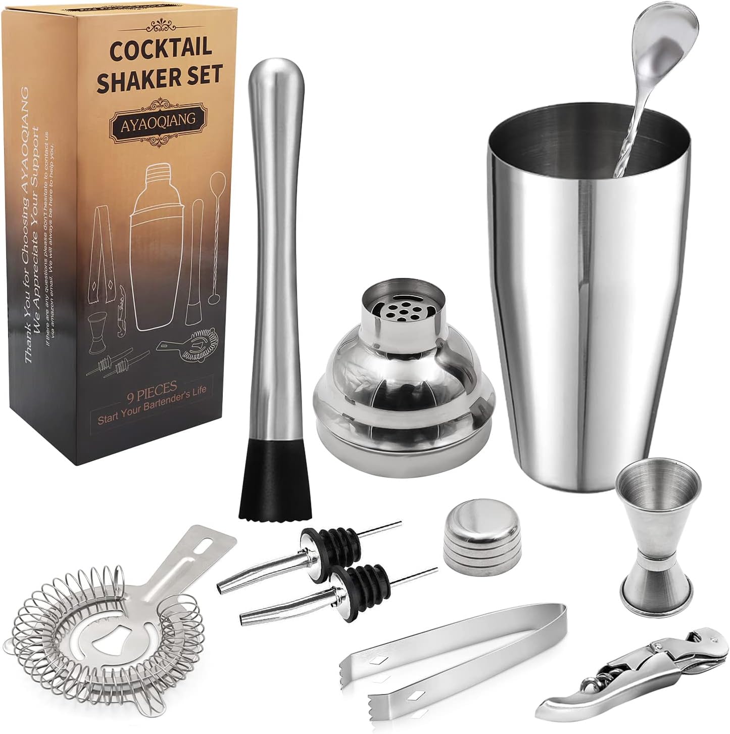 Thumbnail 6 de Cocktail Shaker Set 7 Pieces 750ml