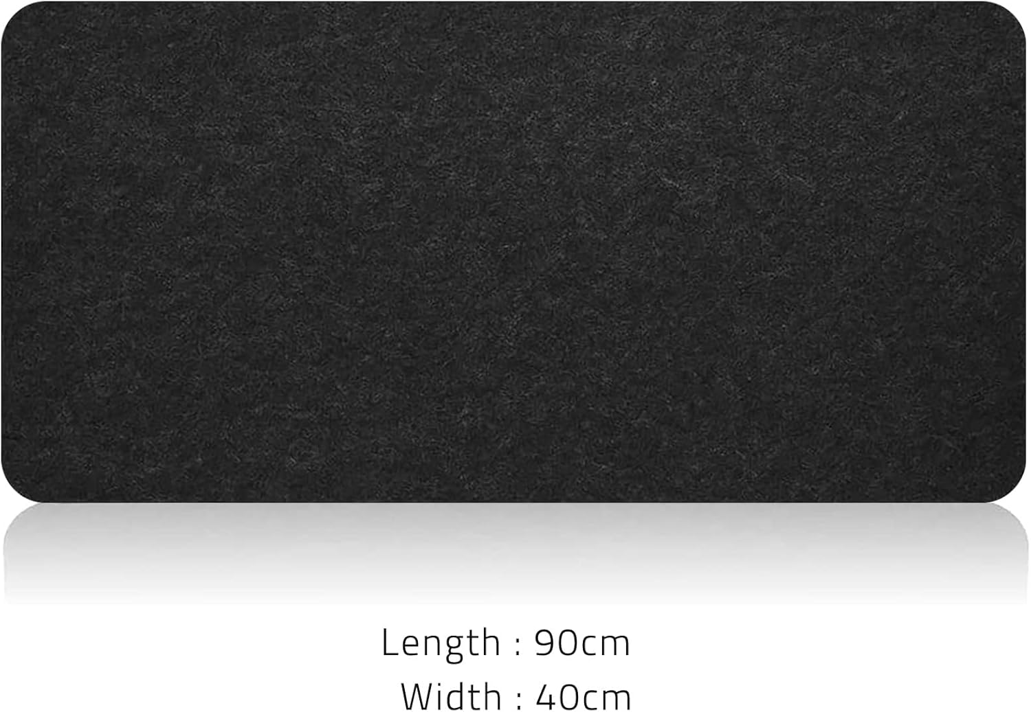 Thumbnail 1 de DawnTrees 90x40 cm felt desk mat — extra large mouse pad 🖱