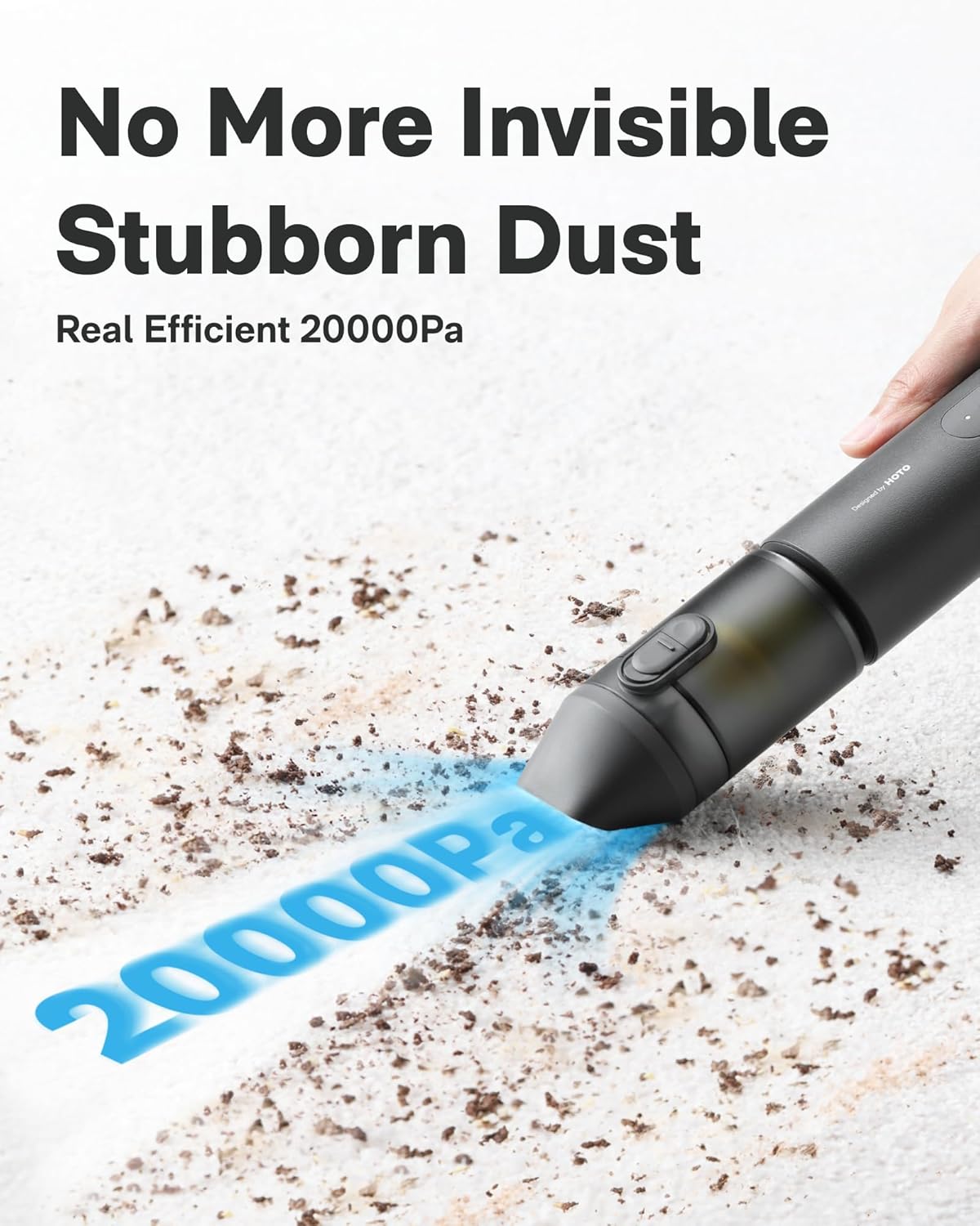 Thumbnail 1 de HOTO Handheld Car Vacuum Cleaner Cordless