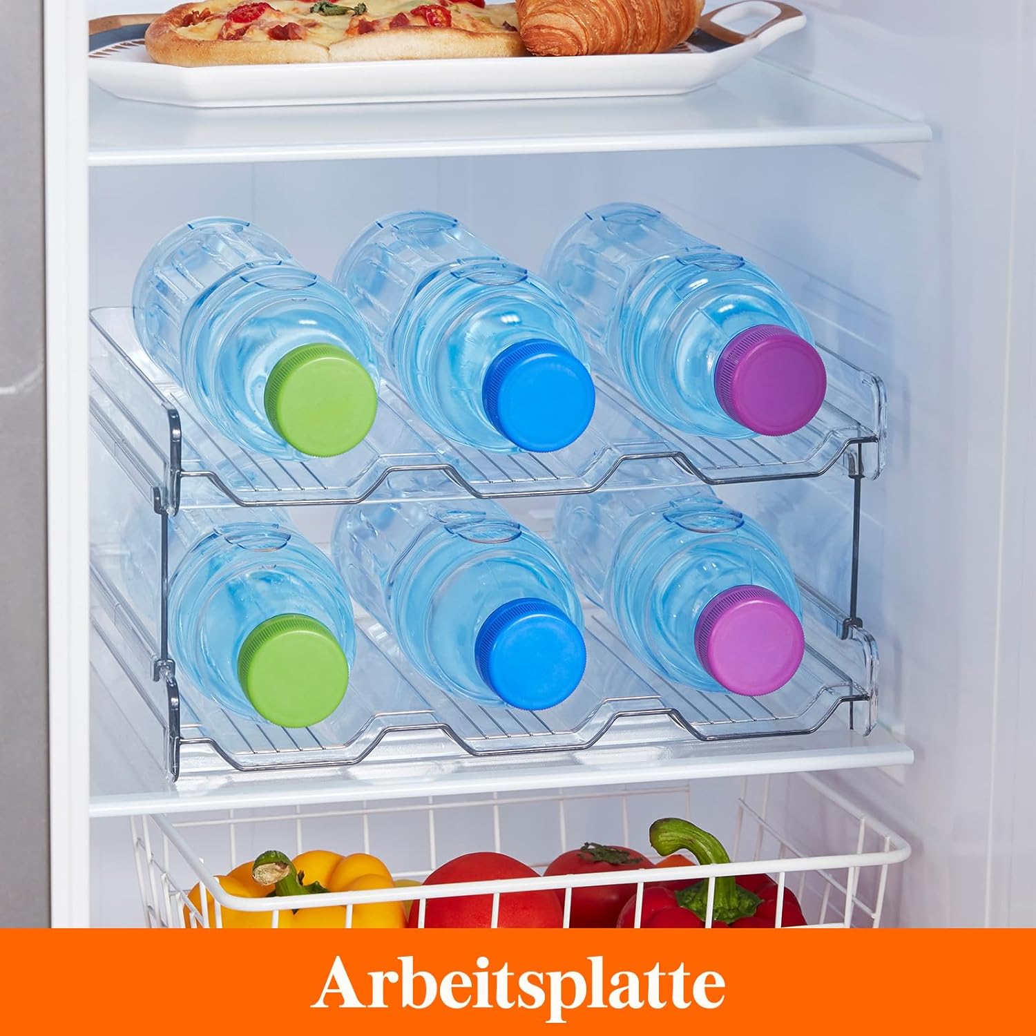 Thumbnail 6 de Lifewit Stapelbarer Flaschenhalter 6 Flaschen