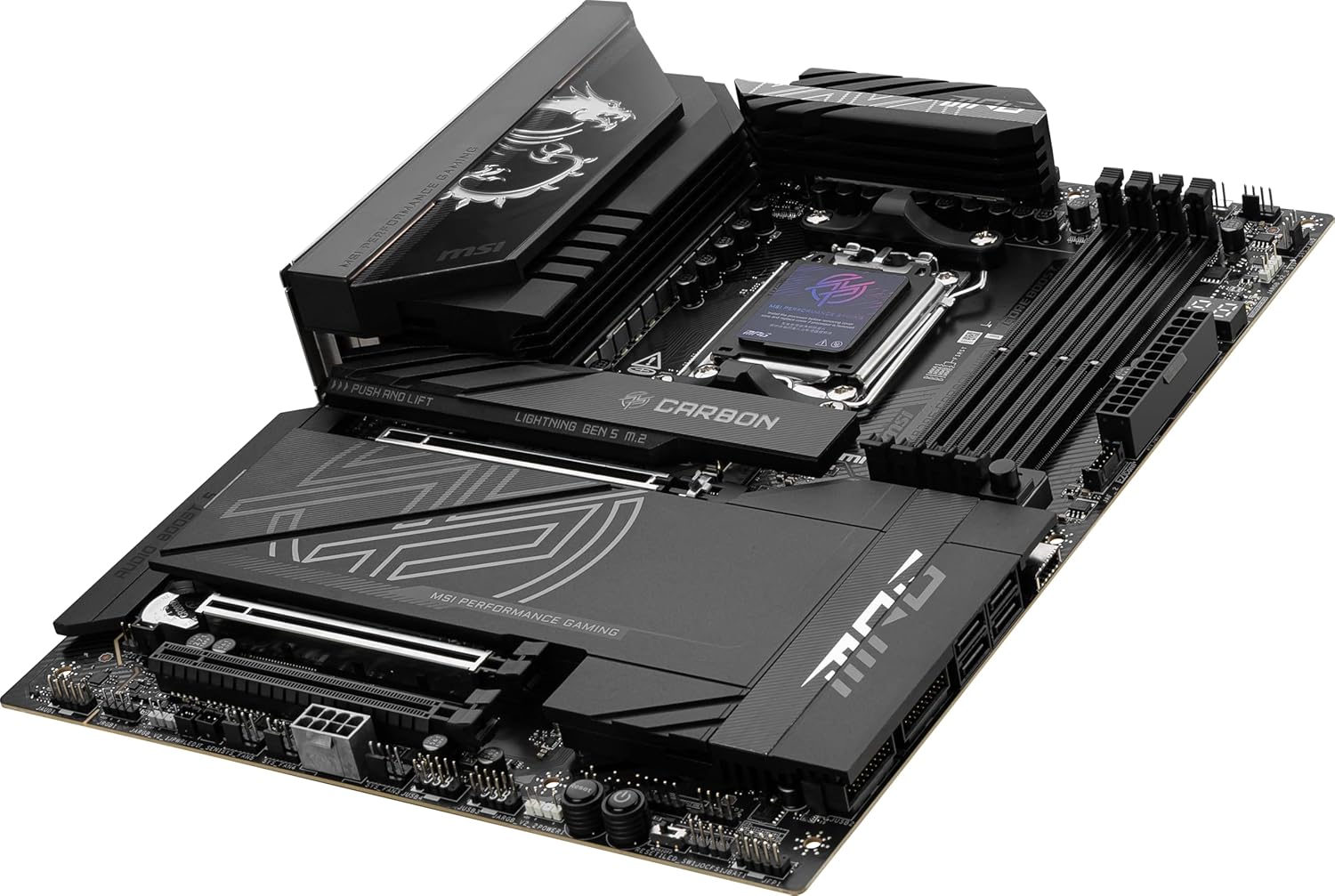 Thumbnail 3 de MSI MPG X870E Carbon WiFi Gaming Motherboard