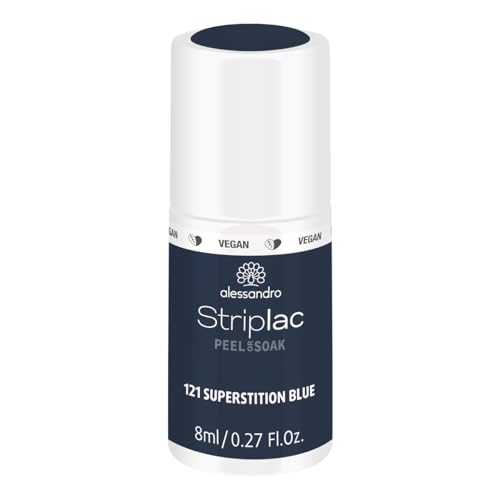 Detalle de alessandro Striplac UV-Nagellack Superstition Blau 8 ml 💅