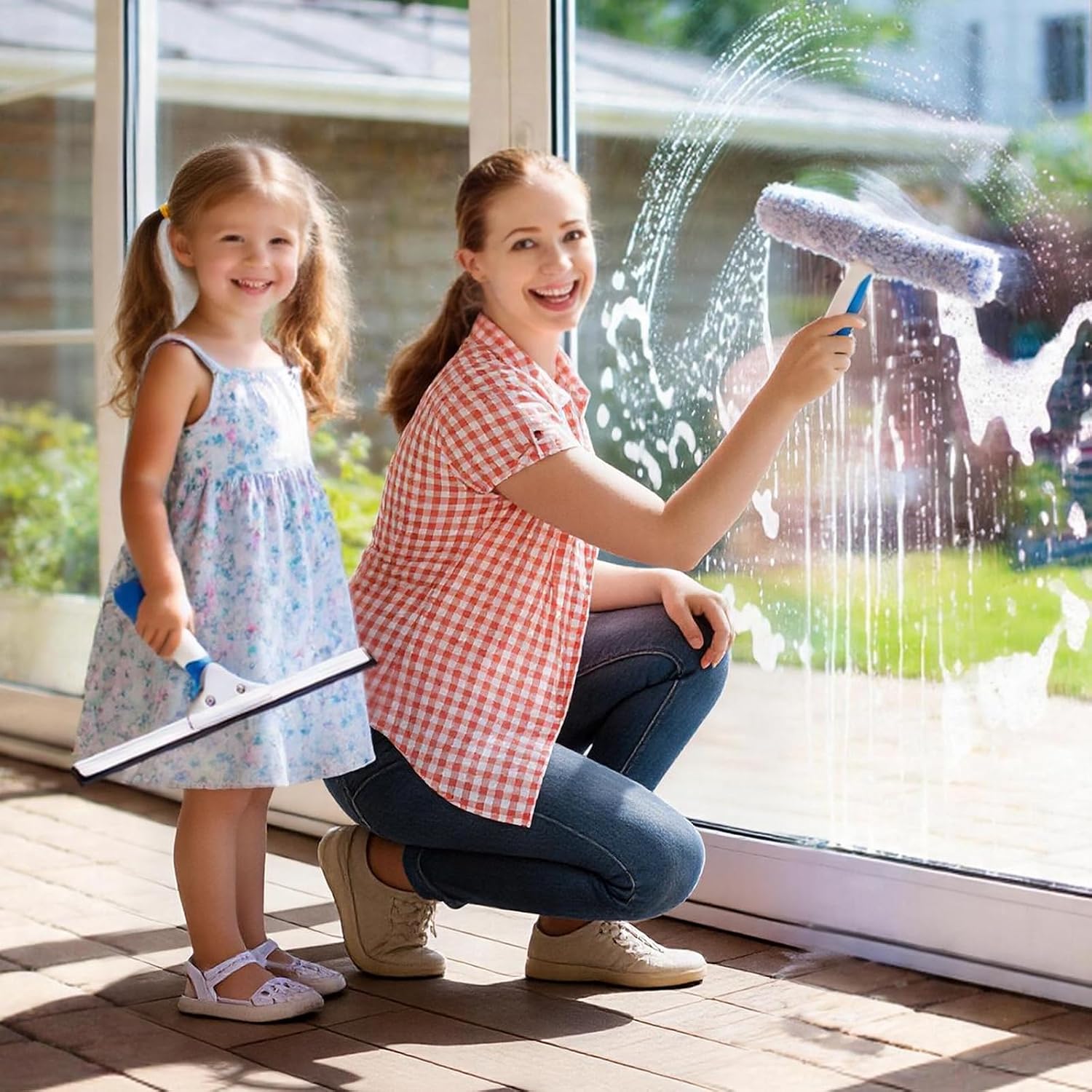 Thumbnail 2 de Mitclear Professional Window Cleaning Kit 14IN: All‑in‑one Glass Cleaning Solution