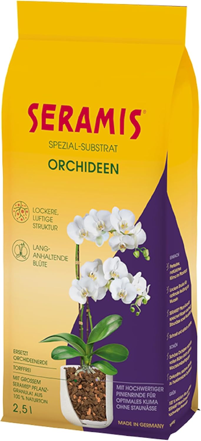 Thumbnail 6 de Seramis Spezial-Substrat für Orchideen, 7 l – Tongranulat und Pinienrinde für optimale Belüftung und Nährstoffversorgung