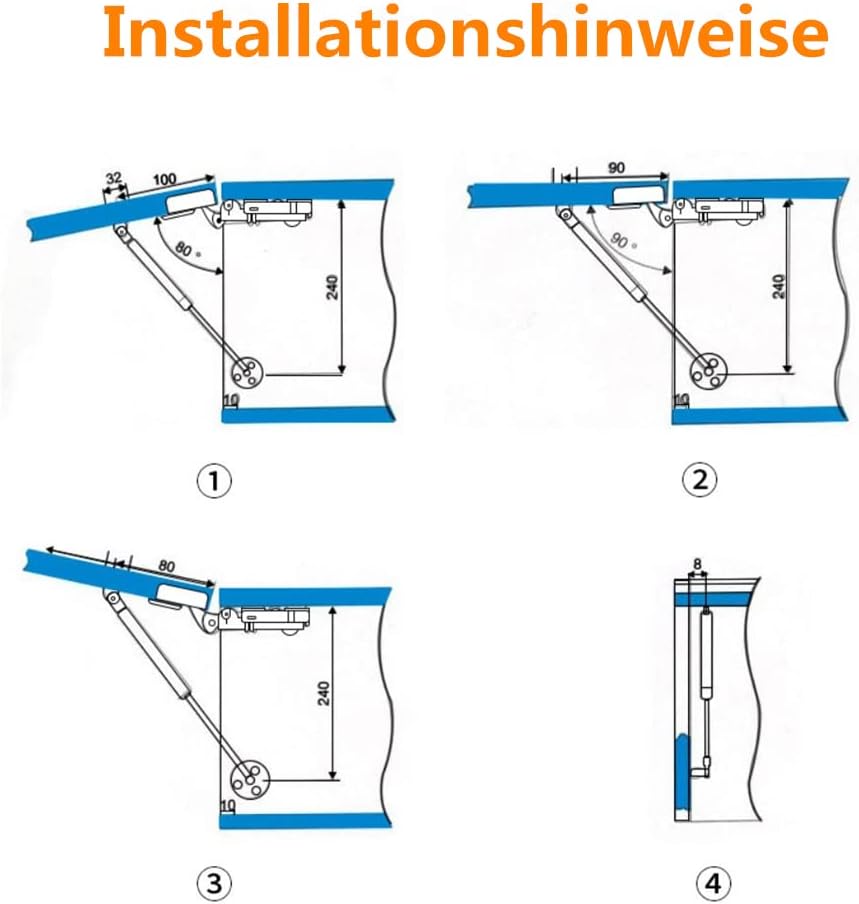 Thumbnail 4 de Hydraulische Gasfeder 60 N, 2 Stück