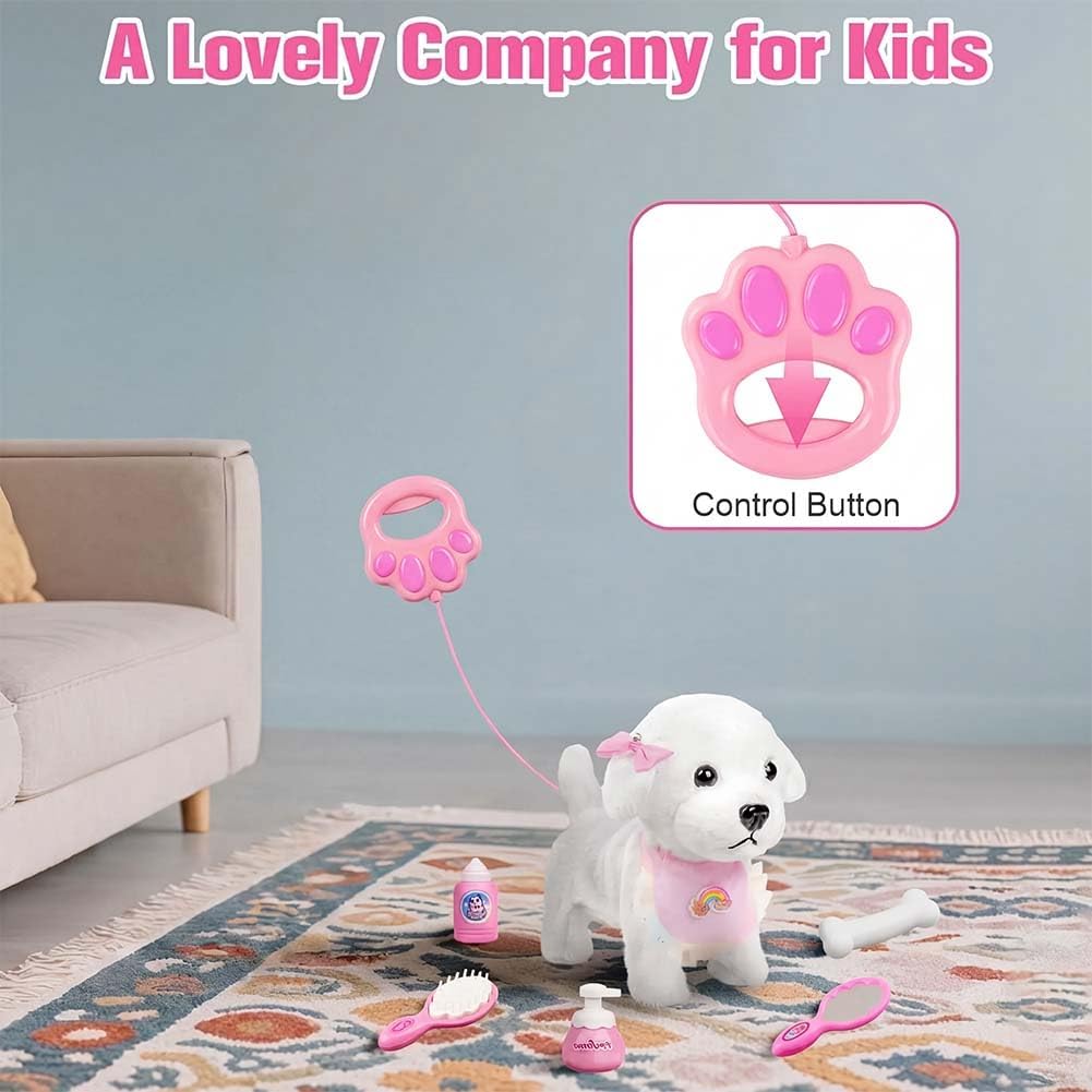 Thumbnail 6 de Vicloon cane elettronico giocattolo interattivo con guinzaglio e accessori per bambini 3-7 anni