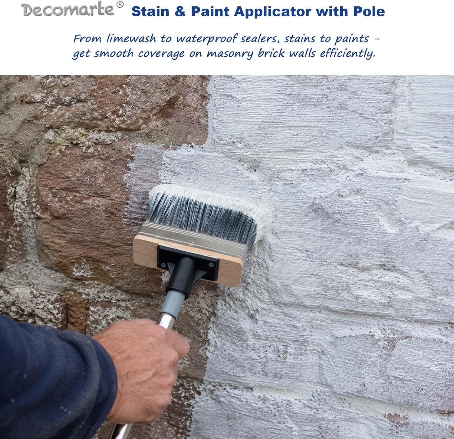 Thumbnail 5 de Decomarte Deck Stain Brush, 7-inch