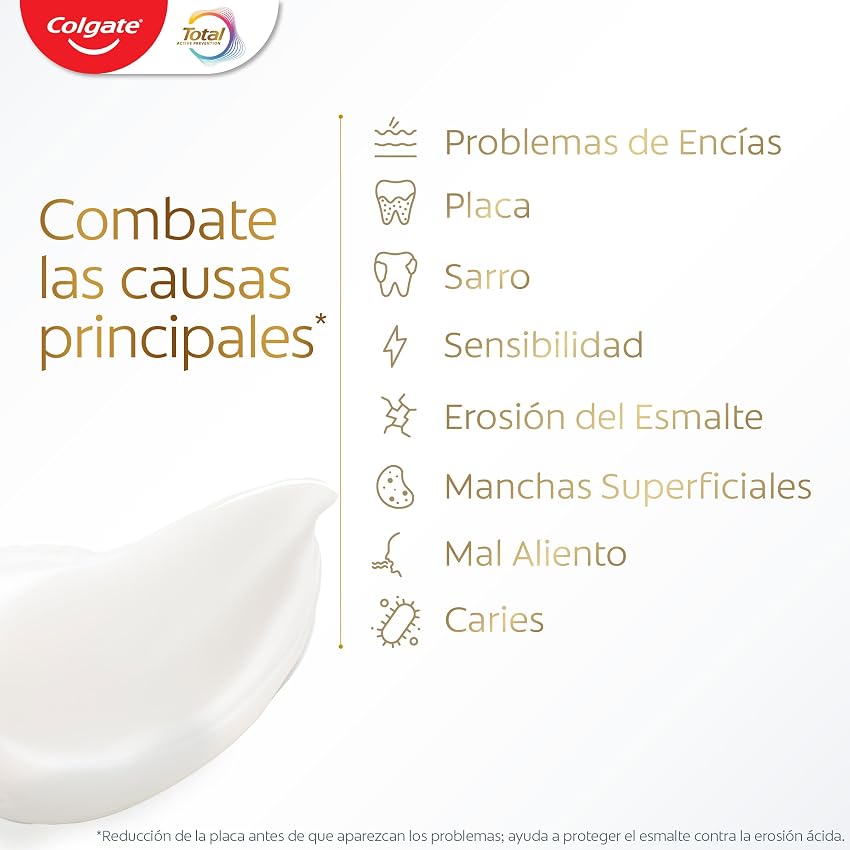 Thumbnail 5 de Colgate Total Prevención Activa 12x75ml | Protección 24h🦷