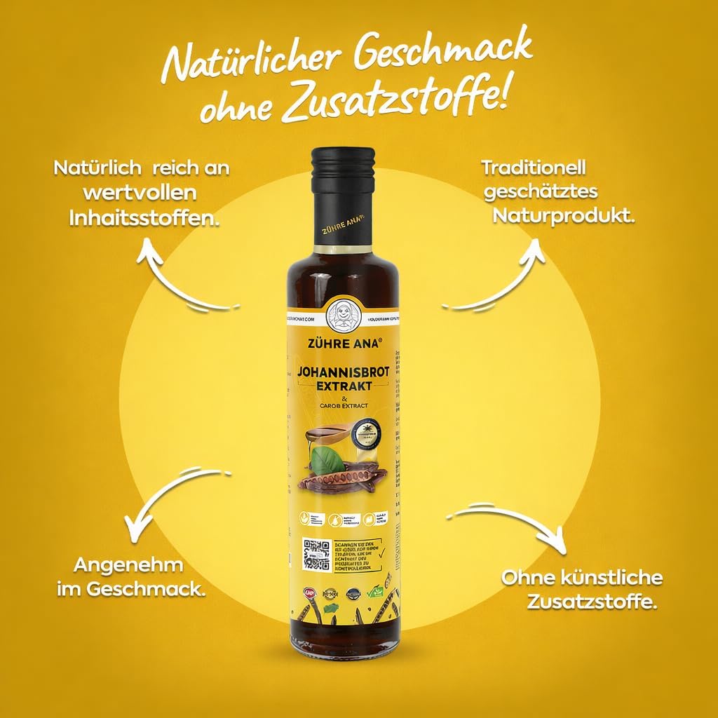 Detalle de Zühre Ana Johannisbrot Extrakt 250 ml 🍯
