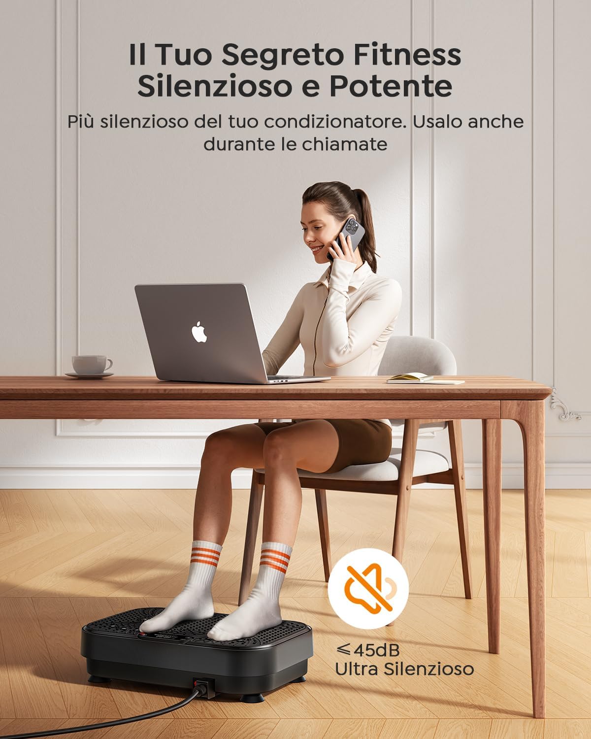 Thumbnail 1 de Pedana Vibrante Dimagrante Burever 150W: valutazione pratica per il fitness domestico