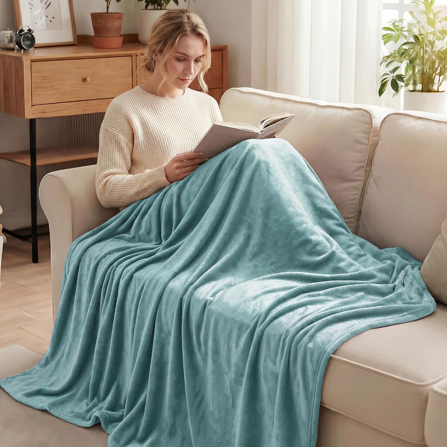 Thumbnail 1 de Mezcla Fleece Blanket Queen Size 230x230 CM