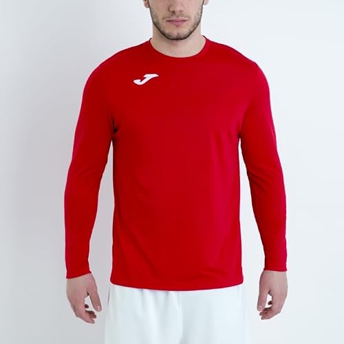 Detalle de Joma Camiseta Deportiva Manga Larga Combi XXS, roja
